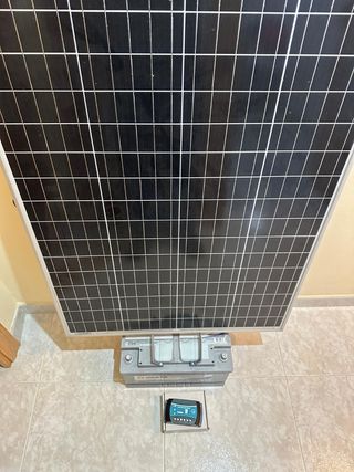 Kit solar 100w + batería