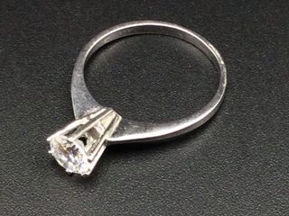 anillo oro 18k con piedra