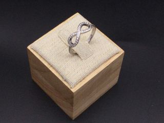 anillo platino con diamante de laboratorio
