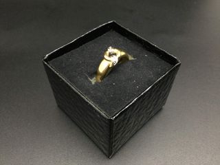 anillo oro 18k con piedra