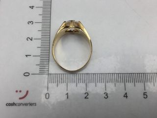 anillo oro 14k con piedra