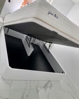 Canapé abatible blanco