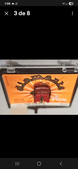 Aguja Tocadiscos Fox Diamante 790 Jelco