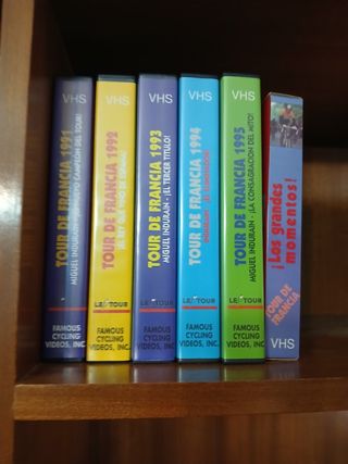 VHS Tour de Francia (Indurain)