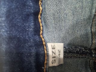 Jeans a zampa blu