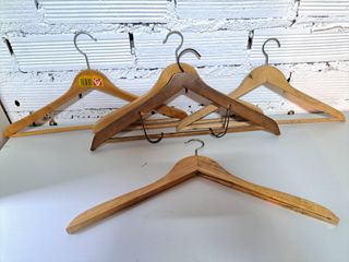  Perchas madera vintage