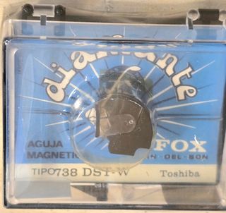 Aguja Tocadiscos Toshiba Fox 738 DSTW DIAMANTE 