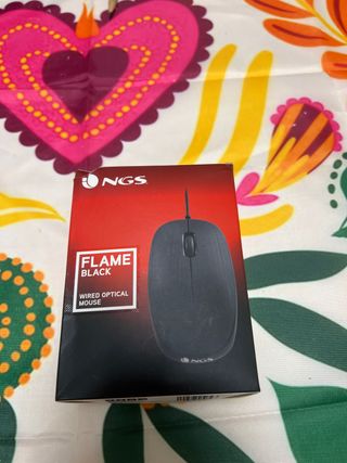 Ratón NGS Flame Black - Óptico