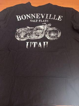 T-shirt Hydronic nera Bonneville