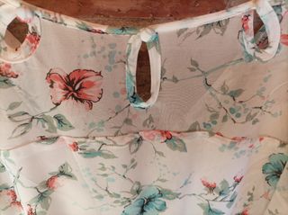 Vestido Pepe - Blanco estampado floral