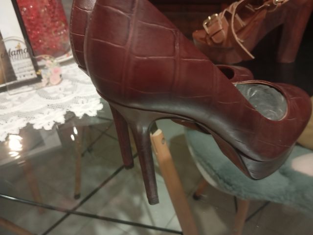 Tacones negros mujer varios modelos se hace lote