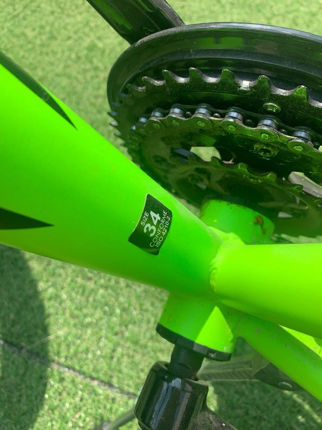 Mountain bike Vortex 2bambino verde cambio scimano