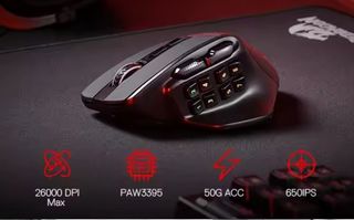 Redragon M811 PRO - Ratón Gaming MMO