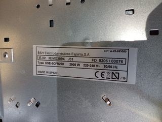 Vitrocerámica Balay 3EMX3094  2 fuegos