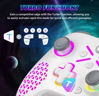 Controlador Xbox LED RGB inalámbrico