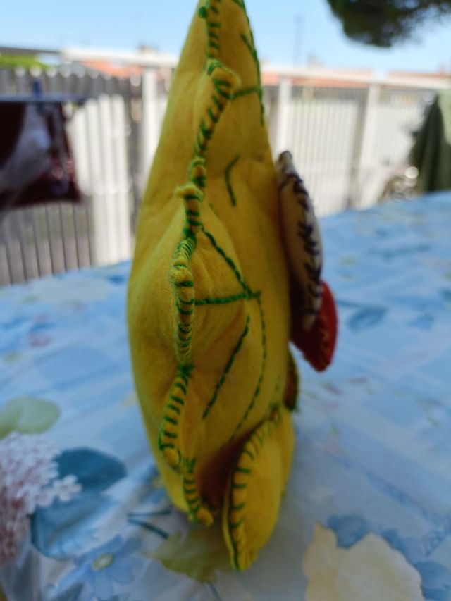 Fermaporta foglia feltro