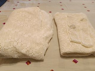 PackColcha ganchillo +cortina ganchillo Artesanal