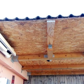 Porche madera terraza