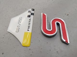 ANAGRAMA LOGO EMBLEMA S FORD FIESTA 4 IV ST RS