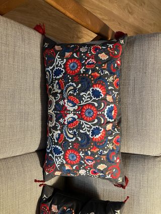 Cojines ikea flores