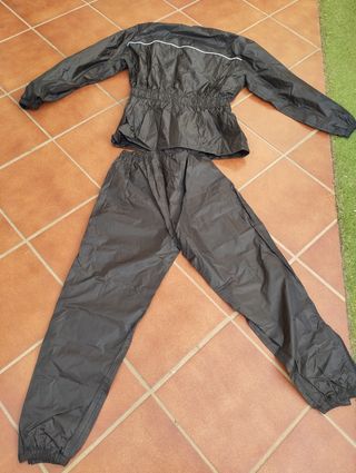 Traje impermeable para moto. Talla M