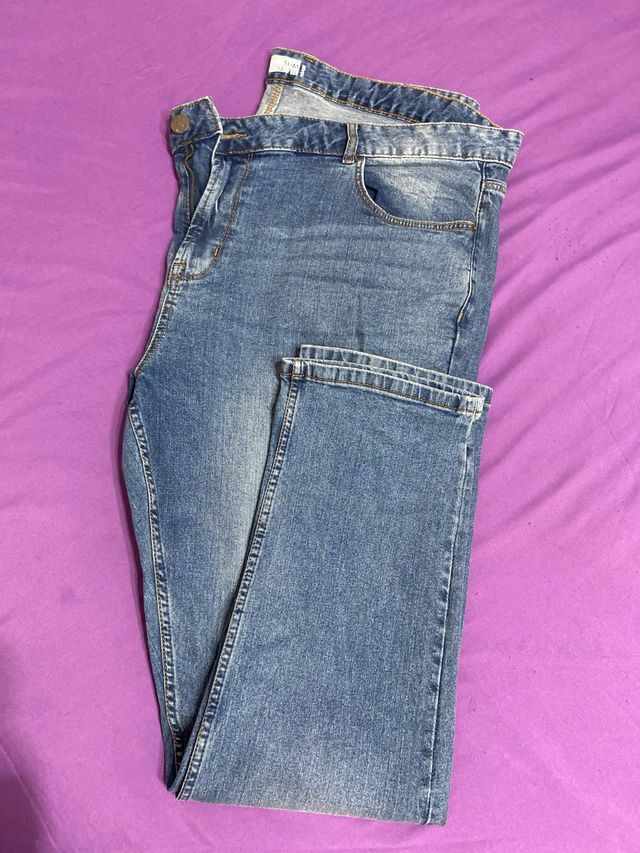 Vaqueros hombre azul