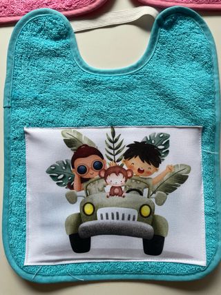 Baberos bebé - animales