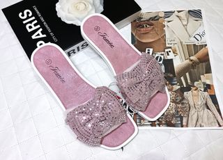 Sandalias Jomix lazo rosa - 37