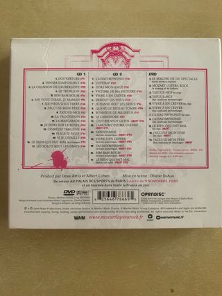 Mozart L'Opera Rock - triple CD