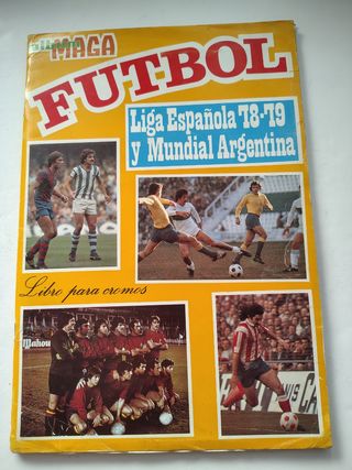 Álbum Maga Fútbol 1978 1979 Cruyff, completo.