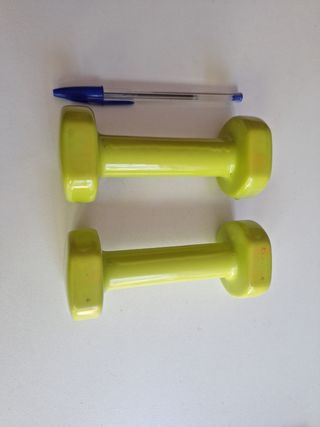 2 Pesas 1kg Decathlon - Verde