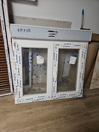 Ventana PVC Cortizo 114x113