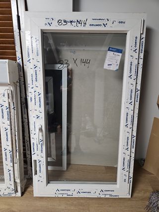 Ventana PVC 83x144 cm
