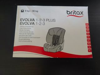 Silla Britax Römer Evolva 123