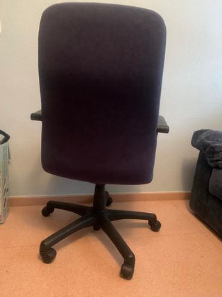 Sillón oficina azul marino