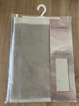 Cortina gris HOMING - 140x245cm