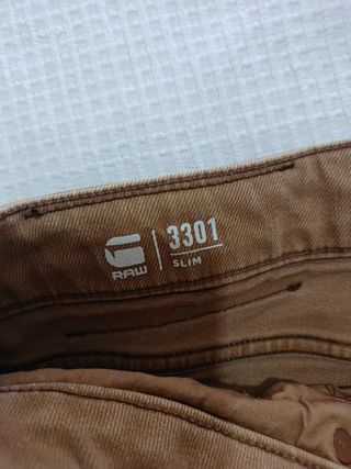 Pantalones G-Star RAW beige