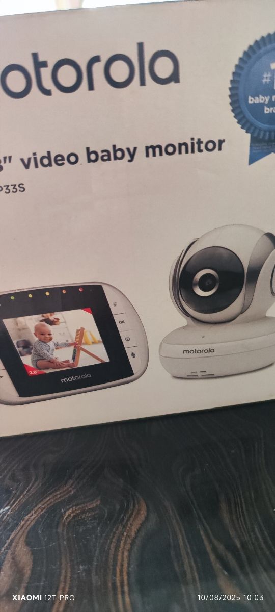 MOTOROLA VIDEO BABY VIGILA BEBES MODELO MBP 335