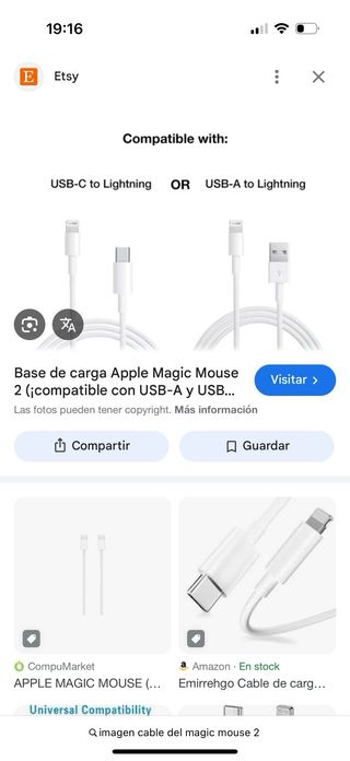 Ratón mágico Apple (Magic Mouse 2)