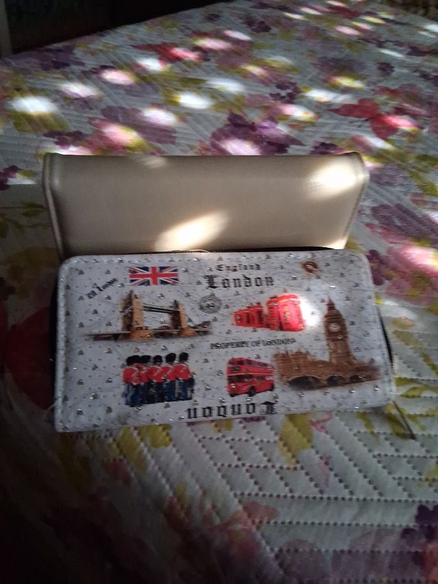 Monedero Londres - Blanco