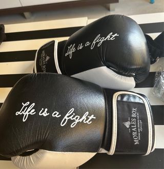 Guantes boxeo Morales Box Life is a fight 