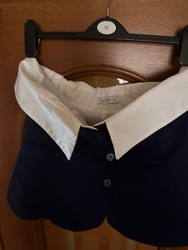 Top Blu e Bianco - Tg L