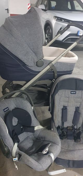 Inglesina Trilogy System: Coche, capazo & silla
