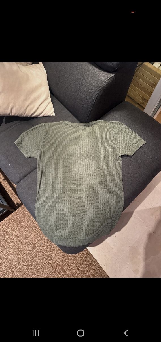 Jersey Zara XL - Verde Oliva