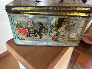 Scatola Latta Bertolini Vintage Lievito Italia