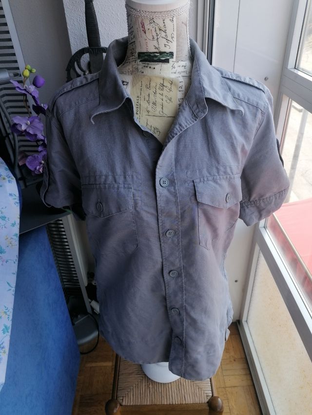 Camisa gris H&M - Talla M