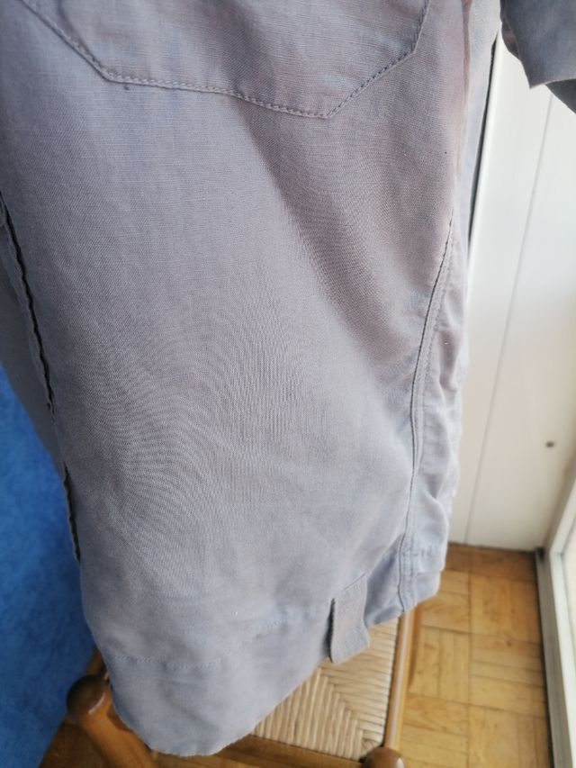 Camisa gris H&M - Talla M