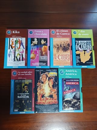 VHS: 7 Películas Siglo XX