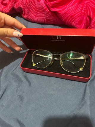 Gafas Carolina Herrera - Negras y Doradas