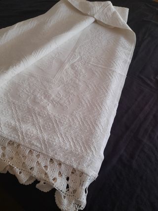 Tapiz algodón brocado